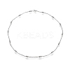 Non-Tarnish 304 Stainless Steel Cable Chain Necklaces NJEW-M183-06P-2