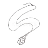 Non-Tarnish Stainless Steel Macrame Pouch Empty Stone Holder for Necklace Makings NJEW-JN04826-02-1