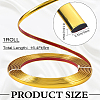 PVC Car Interior Moulding Trim AJEW-WH20020-082A-01-2