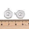 304 Stainless Steel Pendants STAS-B108-01P-01-3