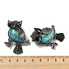 Synthetic Turquoise Dyed Pendants G-H308-01AS-05-3