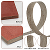 Black Walnut Edge Banding Strip DIY-WH0504-286B-4