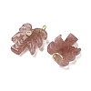 Natural Strawberry Quartz Carved Pendants GG-CBA67BD-02G-H-2