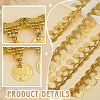 Metallic Braided Lace Trim DIY-WH0308-592-4