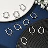 SHEGRACE Brass Hoop Earrings Findings XGR0157P-87P-4