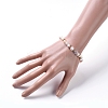 Natural Pearl Beaded Bracelets BJEW-JB04992-5
