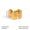 Ocean Themes Stainless Steel Cuff Rings LS-CD7361-4-2