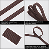 20 Yards Polyester Non-Slip Silicone Gripper Band OCOR-GF0003-94B-6