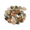 Natural Mixed Rutilated Quartz Beads Strands G-NH0004-008-3