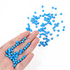 Baking Paint Glass Seed Beads SEED-S003-K17-4