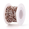 Iron Rhinestone Cup Chains CH-T007-02A-08-2