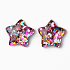 Transparent Resin Cabochons RESI-R429-29A-2