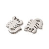 304 Stainless Steel Charms STAS-M089-61P-2