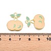 Light Gold Plated Alloy Enamel Pendants PALLOY-N176-25C-RS-3
