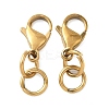 304 Stainless Steel Lobster Claw Clasps STAS-K313-01F-G-1