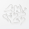 Non-Tarnish 304 Stainless Steel Earring Hooks LS-X-STAS-S066-09-1