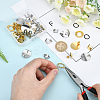 32Pcs 8 Style 304 Stainless Steel Stud Earring Findings STAS-DC0002-47-3