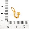925 Sterling Silver Letter Charms with Jump Rings LS-STER-R008-01G-U-3