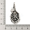 316 Surgical Stainless Steel Pendants STAS-E212-135AS-3