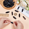48Pcs Resin Safety Pin Brooches JEWB-OC0001-11B-3