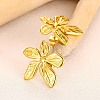 304 Stainless Steel Stud Earrings EJEW-S257-01G-1