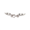 Men's Crystal Wings Scarf Collar Brooch Lapel Pin JEWB-WH0022-22B-3