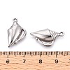 304 Stainless Steel Pendants STAS-T065-27P-3