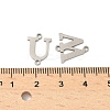 26Pcs 26 Styles 201 Stainless Steel Laser Cut Letter A~Z Links STAS-P428-16P-3