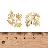 Brass Bead Caps KK-P259-03A-G-3