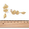 304 Stainless Steel Stud Earrings EJEW-R021-07G-03-3