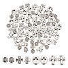 8 bags 4 styles Tibetan Style Alloy Beads FIND-AR0004-86-1