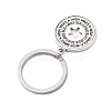 Tibetan Style Alloy Keychain KEYC-JKC00928-5