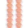Synthetic Coral Dyed Carved Beads Strands CORA-K009-05A-04-1