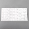 Plastic Self-adhesive Label Stickers DIY-WH0304-437A-1