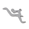Non-Tarnish 304 Stainless Steel Pendants STAS-B062-10P-2