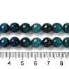 Dyed & Heated Natural Dragon Veins Agate Beads Strands G-P539-A01-28-5
