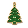 Christmas Theme 304 Stainless Steel Enamel Charms STAS-Z093-02B-1