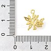 Rack Plating Brass Micro Pave Cubic Zirconia Charms KK-S396-37G-3