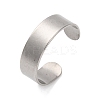 304 Stainless Steel Open Cuff Rings RJEW-G335-01A-4