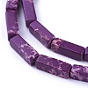 Synthetic Imperial Jasper Beads Strands G-E508-02H-3