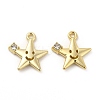 Rack Plating Alloy Rhinestone Pendants FIND-G044-14LG-2
