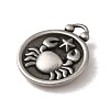 304 Stainless Steel Pendants STAS-L022-306AS-04-2