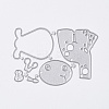Carbon Steel Cutting Dies Stencils DIY-L024-17-1