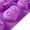 Christmas Theme DIY Food Grade Silicone Mold DIY-K075-21-4