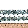 Electroplate Glass Beads Strands EGLA-N020-01C-4