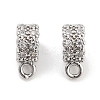 Brass with Cubic Zirconia Pendants KK-P271-07P-1