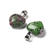 Natural Ruby in Zoisite Pendants G-I311-A21-2