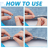 20Pcs 2 Colors Allloy Anti-glare Lapel Pins Brooches JEWB-AR0001-24B-7
