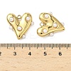 304 Stainless Steel with ABS Plastic Pearl Pendants STAS-G371-17G-3