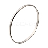 304 Stainless Steel Plain Bangles for Women LS-BJEW-V004-02A-P-4